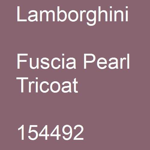 Lamborghini, Fuscia Pearl Tricoat, 154492.